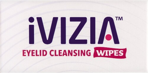 iVIZIA™ Eyelid Cleansing Wipes Perspective: top