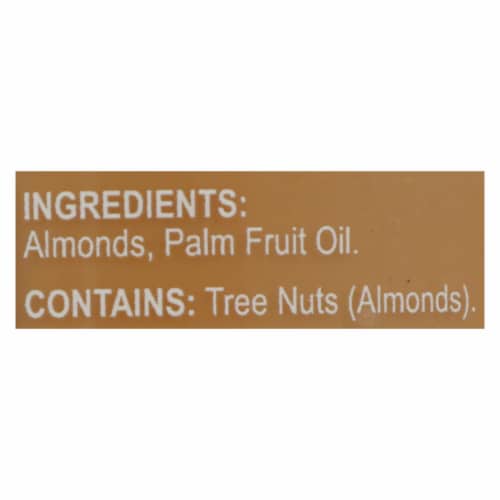 Barney Butter Almond Butter - Bare Crunchy 10 oz (Pack of 6) Perspective: top