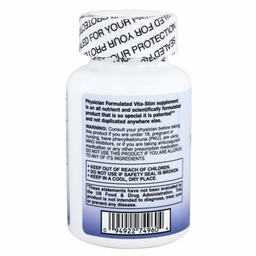 Emergent Health Vita-Stim 750 mg., 60 Capsules, 60 - Ralphs