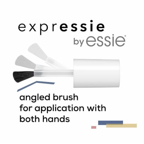 Essie Expressie Vegan Quick-Dry Nail Polish Millennium Momentum Perspective: top