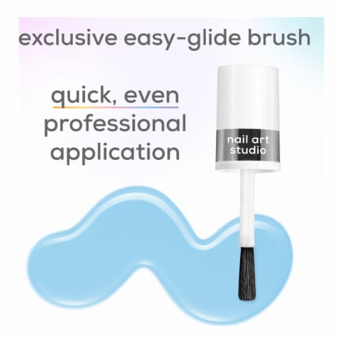 Essie Nail Art Studio Jelly Gloss Nail Polish Sheer Sky Jelly Perspective: top