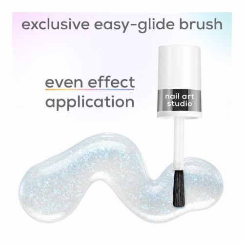 Essie Nail Art Studio Special Effects Vegan Nail Polish Mystic Marine Perspective: top