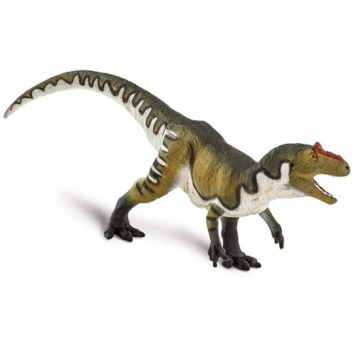 Allosaurus Toy Perspective: top
