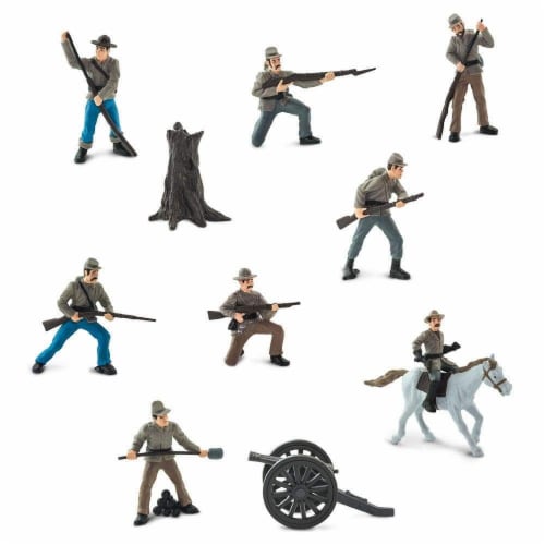 Civil War Confederate Army Super TOOB Perspective: top