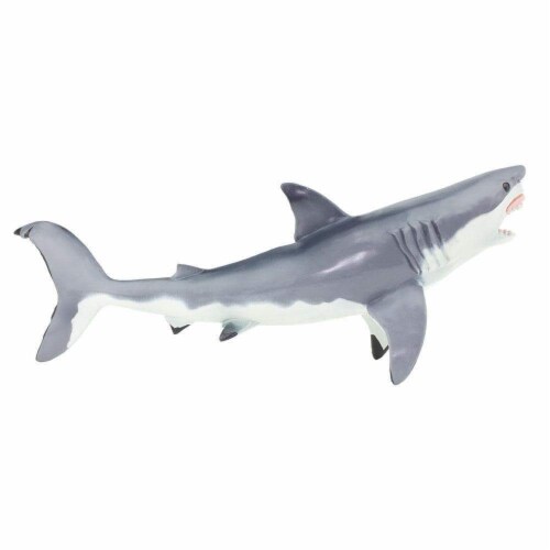 Great White Shark Toy Perspective: top