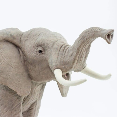 African Elephant Toy Perspective: top