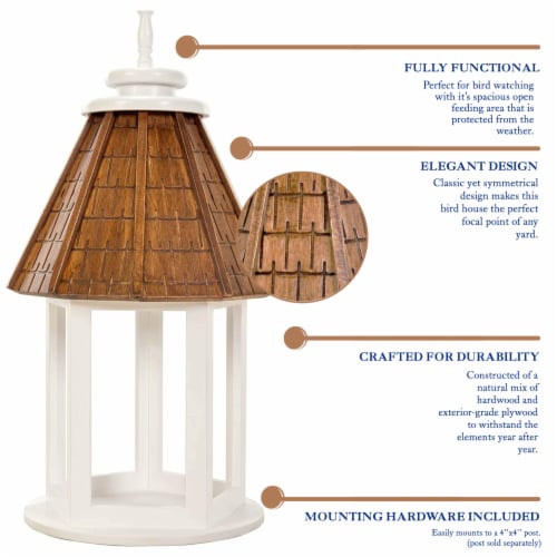 Castaway Living Bird Feeder Perspective: top