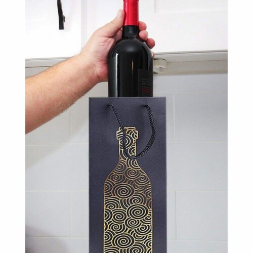 Decorative wine top gift bags