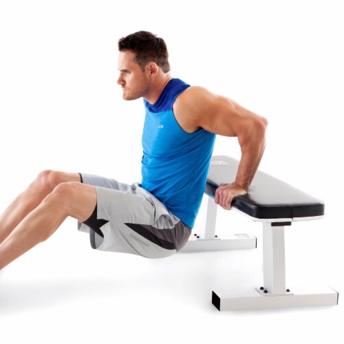 Marcy Home Gym Exercise Fitness Training Workout Flat Board Weight Lifting Bench Perspective: top