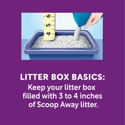Scoop Away Multi-Cat Meadow Fresh Scent Clumping Cat Litter Perspective: top