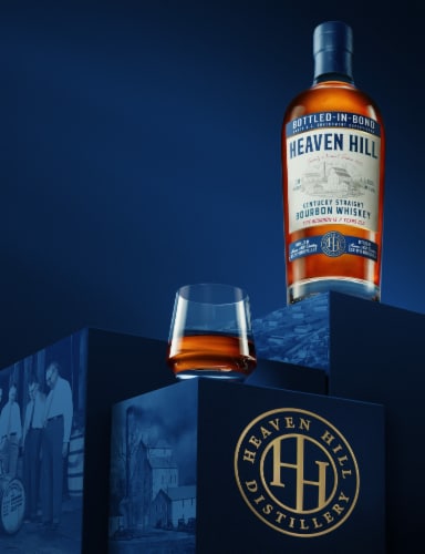 Heaven Hill Bottled-In-Bond Bourbon Perspective: top
