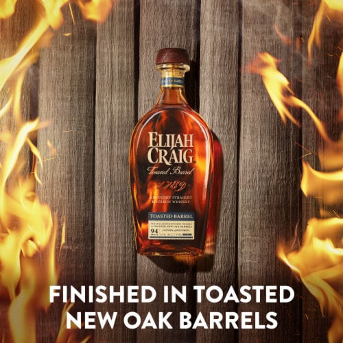 Elijah Craig Toasted Barrel Bourbon Perspective: top
