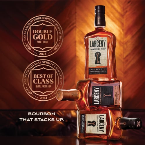 Larceny Very Special Small Batch Kentucky Straight Bourbon Whiskey Perspective: top