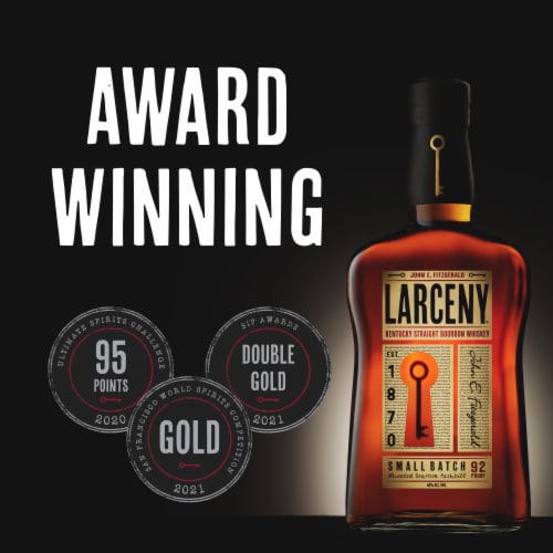 Larceny Very Special Small Batch Kentucky Straight Bourbon Whiskey Perspective: top