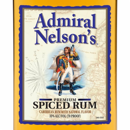 Admiral Nelson's Spiced Rum Perspective: top
