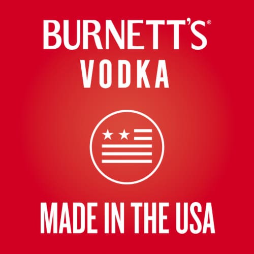 Burnett's Cherry Flavored Vodka Perspective: top