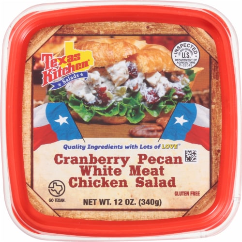 Texas Kitchen® Cranberry Pecan Chicken Salad Perspective: top