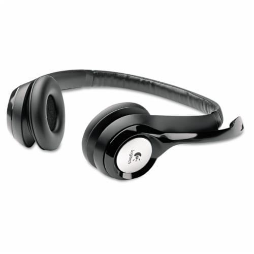 Logitech H390 USB Headset - Black Perspective: top