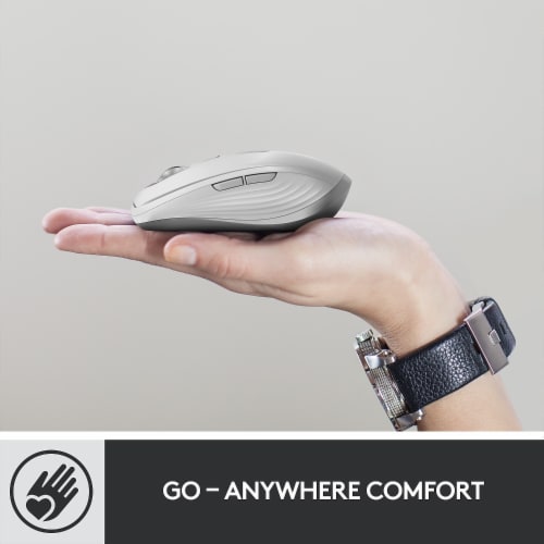 Logitech MX Anywhere 3 910-005987 Wireless Laser Mouse Black Perspective: top