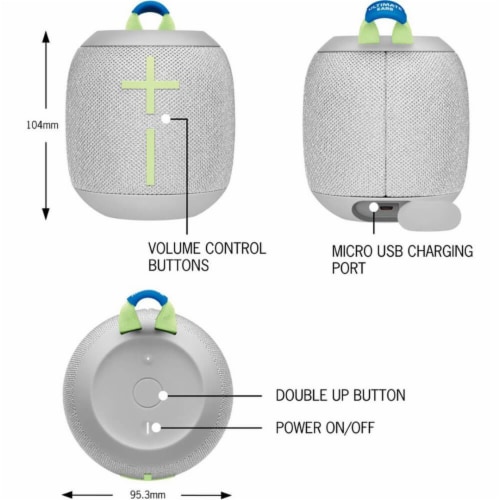 Ultimate Ears WONDERBOOM 3 Portable Bluetooth Mini Speaker with