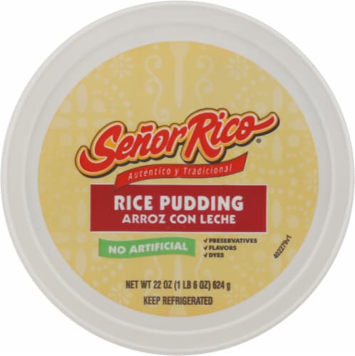Senor Rico® Rice Pudding Perspective: top