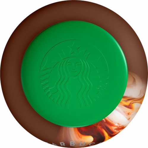 Starbucks® Cold Brew Salted Caramel Cream Premium Coffee Beverage Perspective: top