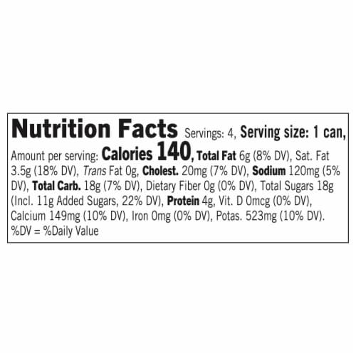 Starbucks® Premium Salted Caramel Cream Espresso Iced Coffee Multipack Cans Perspective: top