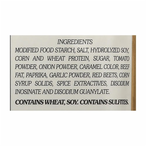 Crockery Gourmet, Seasoning Mix for Beef 12-2.5 oz Perspective: top