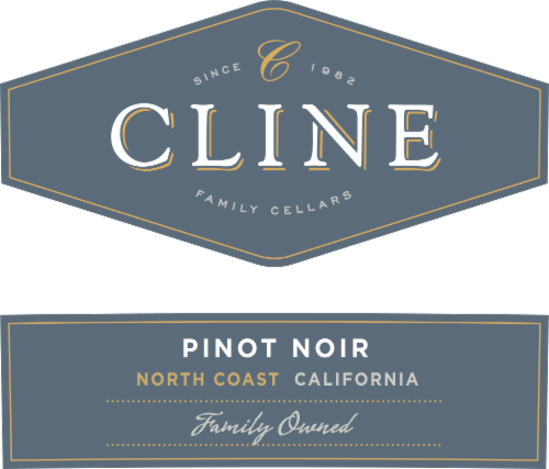 Cline Pinot Noir California Red Wine Perspective: top