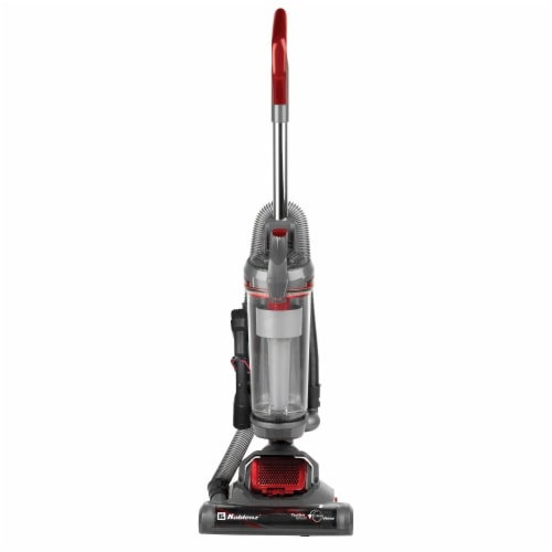 Koblenz RA53713 UMA-1200 Aria Bagless Upright Vacuum, Gray & Red Perspective: top