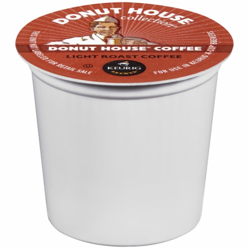 Donut House® Light Roast Coffee K-Cups Perspective: top