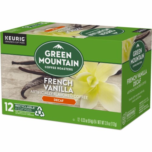 Green Mountain Coffee Roasters® Decaf French Vanilla K-Cup Coffee Pods Perspective: top