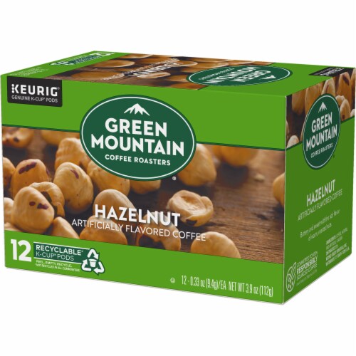 Green Mountain Coffee Roasters® Light Roast Hazelnut K-Cup® Coffee Pods Perspective: top