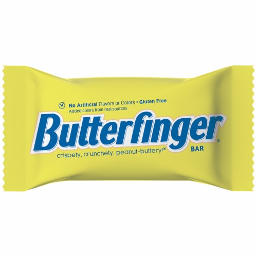 Butterfinger Fun Size Candy Bars Perspective: top