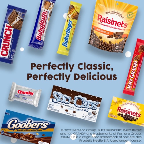 Sno-Caps, Semi-Sweet Chocolate Nonpareils, Movie Theater Candy Box, 3.1 oz each, 1 Box Perspective: top