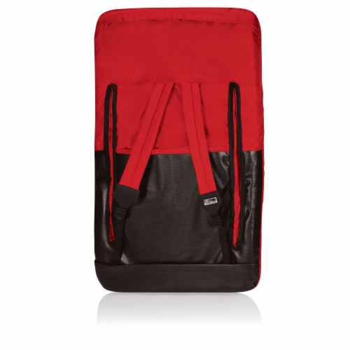 Ventura Portable Reclining Stadium Seat, Red Perspective: top