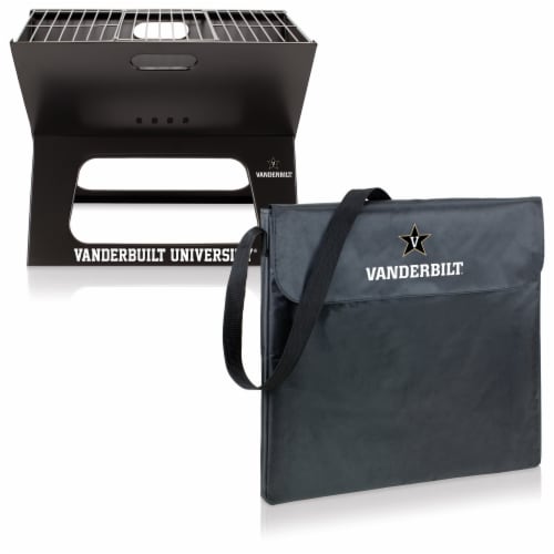 Vanderbilt Commodores - X-Grill Portable Charcoal BBQ Grill Perspective: top