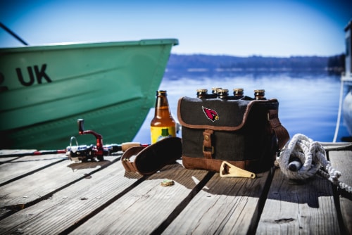 Arizona Cardinals - Beer Caddy Cooler Tote with Opener Perspective: top