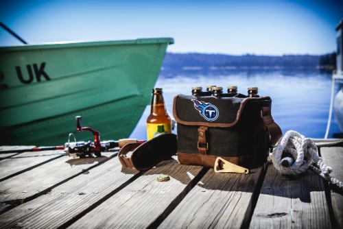 Tennessee Titans - Beer Caddy Cooler Tote with Opener Perspective: top