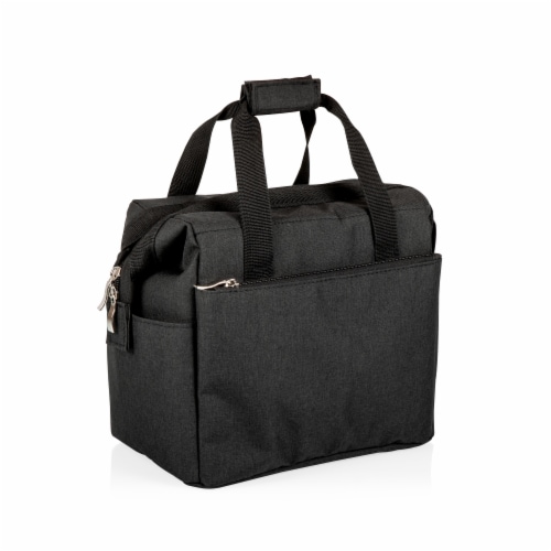 On The Go Lunch Cooler, Black Perspective: top