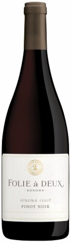 Folie a Deux Pinot Noir Red Wine Perspective: top