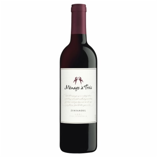 Menage a Trois Zinfandel Perspective: top