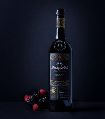 Menage a Trois Sweet Collection Dolce Sweet California Red Wine 750 ml Perspective: top