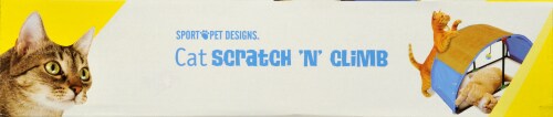 Sportpet Scratch & Climb for Cats Perspective: top