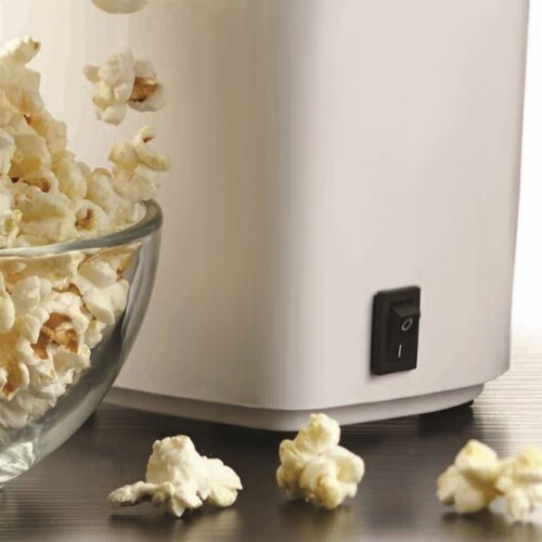 POPCORN MAKER- WHITE Perspective: top