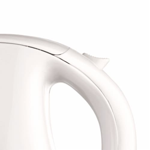 Brentwood® Cordless Electric Kettle - White Perspective: top