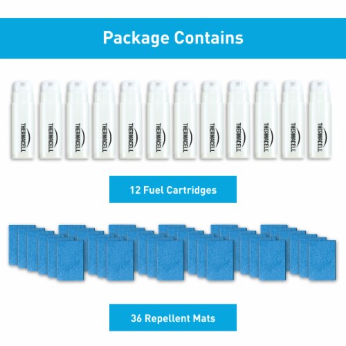 Thermacell Mosquito Repeller Refill, 48 Hour Value Pack Perspective: top