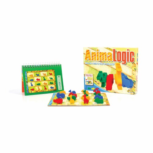 Fat Brain Toy Co. AnimaLogic Puzzle Game Perspective: top