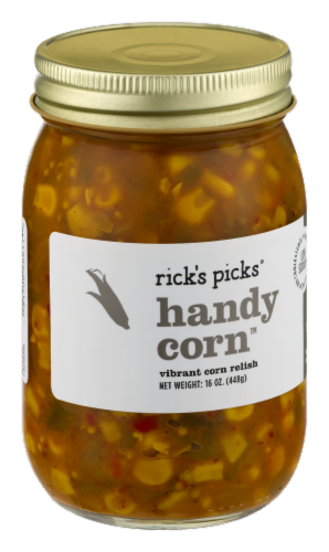 Rick's Picks Handy Corn Relish Perspective: top