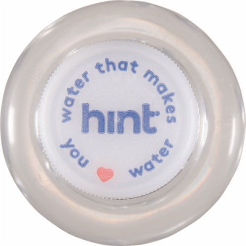 Hint® Pomegranate Tangerine Flavored Bottled Water Perspective: top